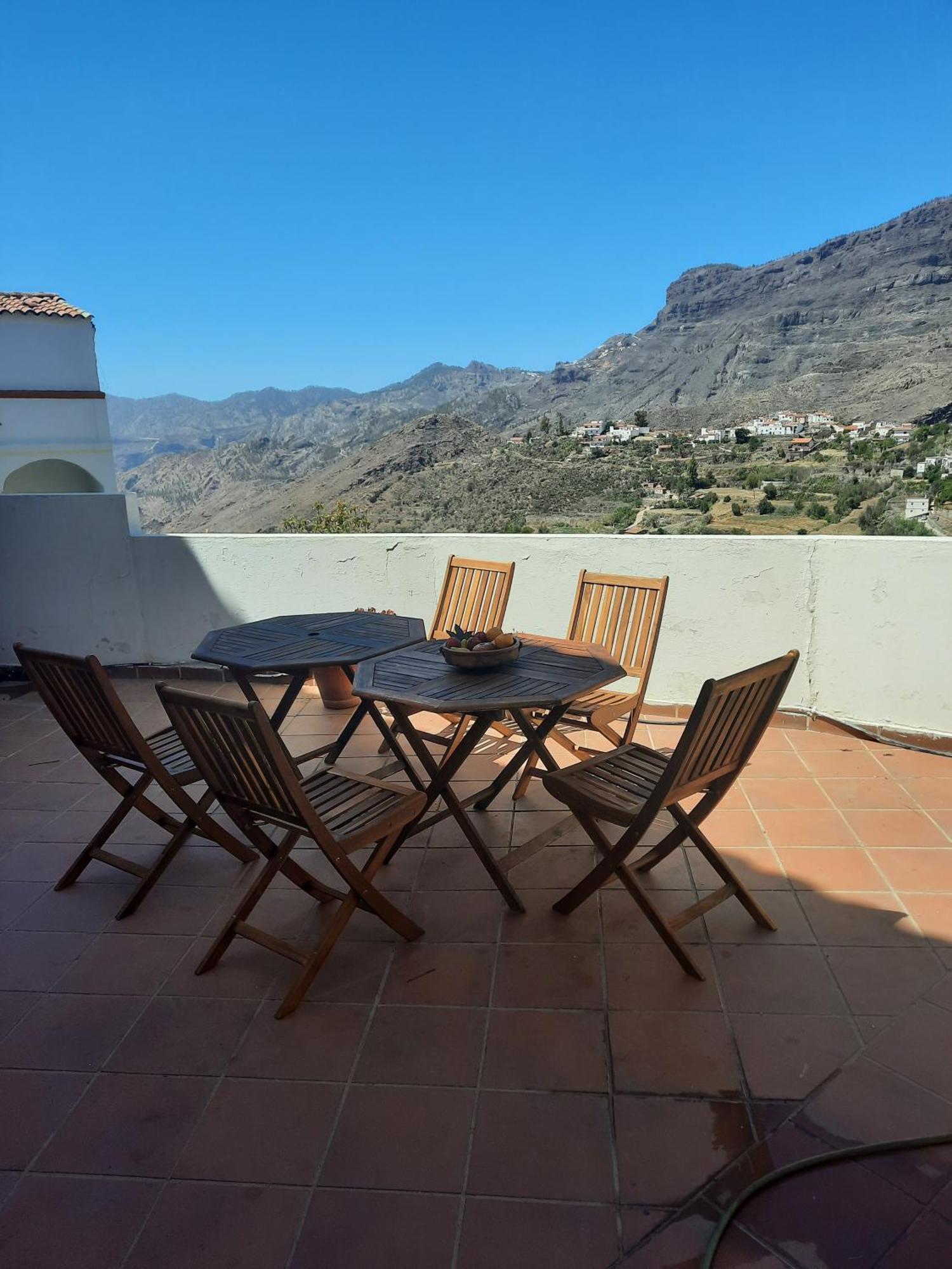 Casa Rural Las Cascaras Tejeda  Exteriör bild